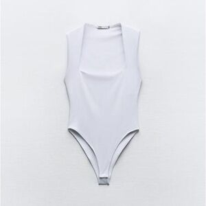 Zara White Bodysuit